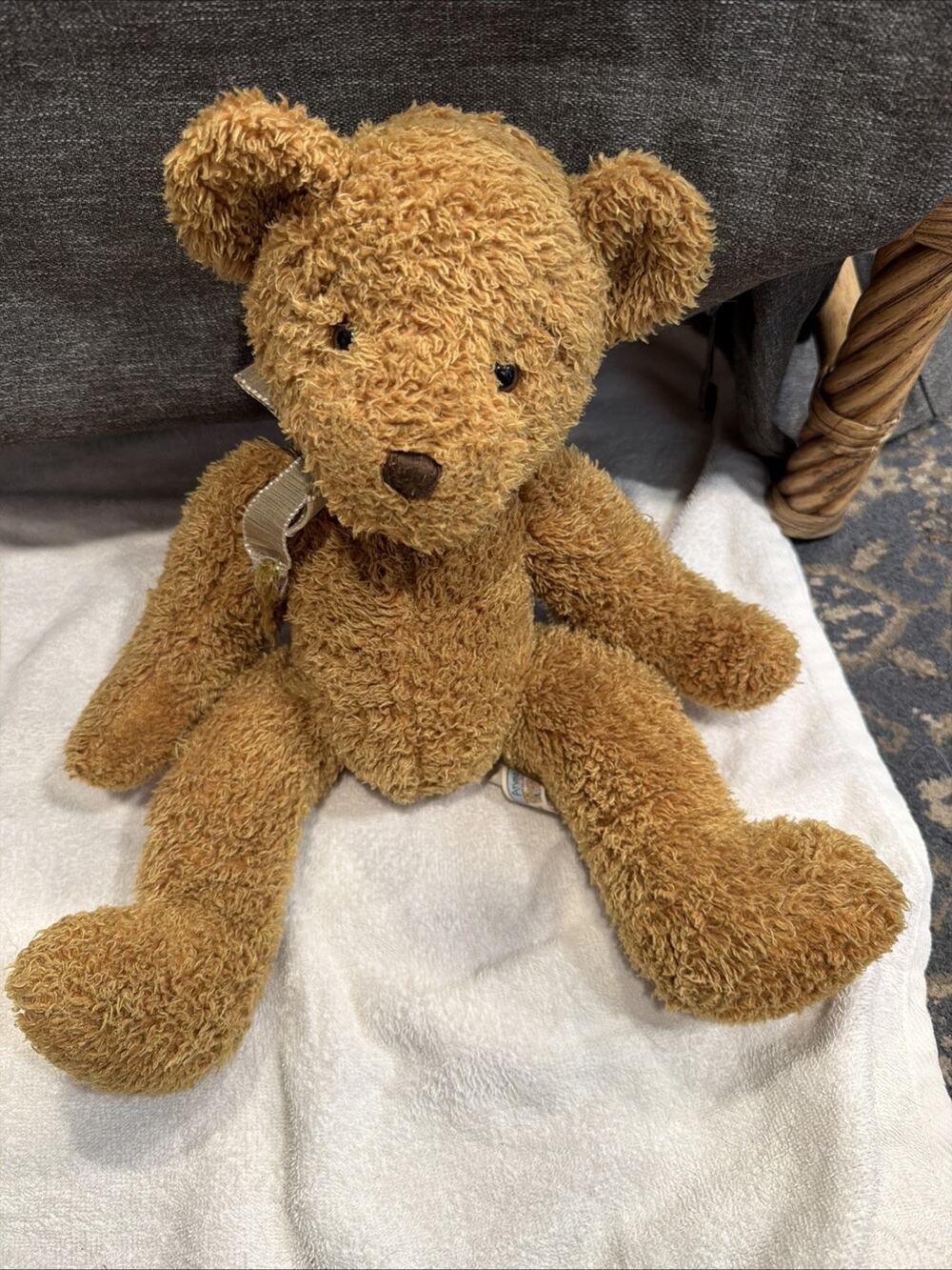 Animal Alley Commonwealth Toys R US Vintage 2000 Stuffed Plush Brown Bear